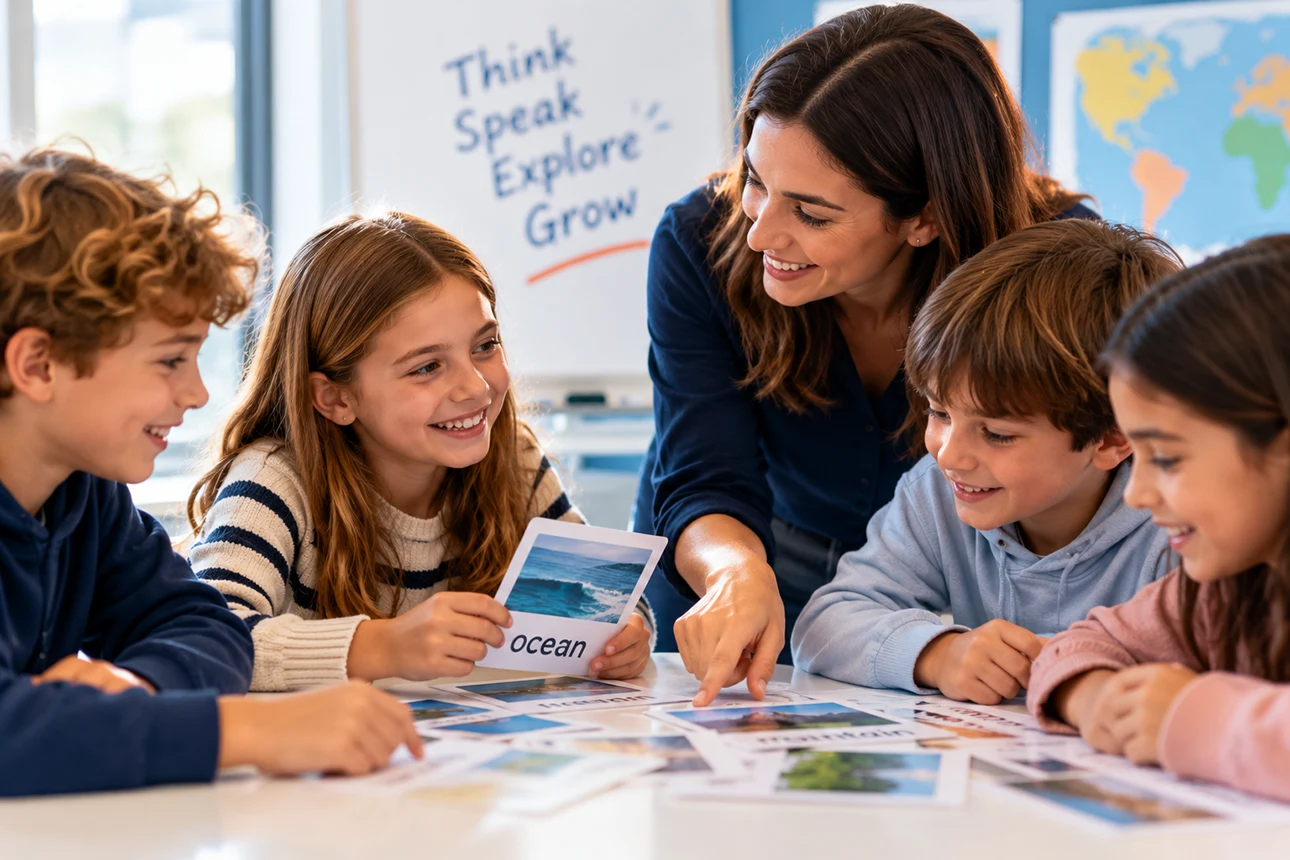 corsi di inglese per bambini in piccoli gruppi